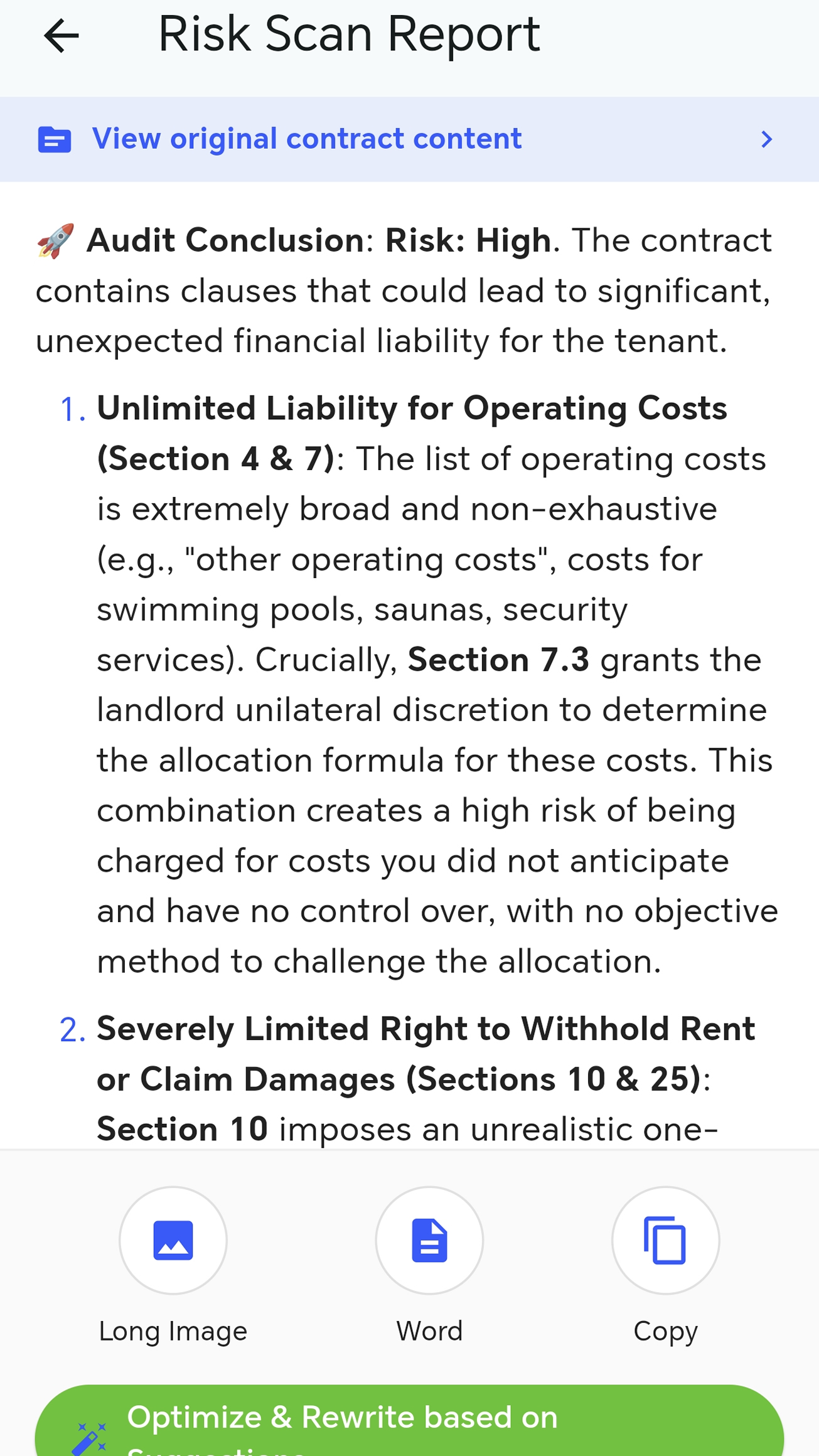 AI Contract Pro Screenshot